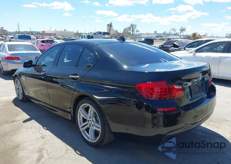 2013 BMW 535 I z USA, uszkodzony, nr VIN WBAFR7C5XDC821513